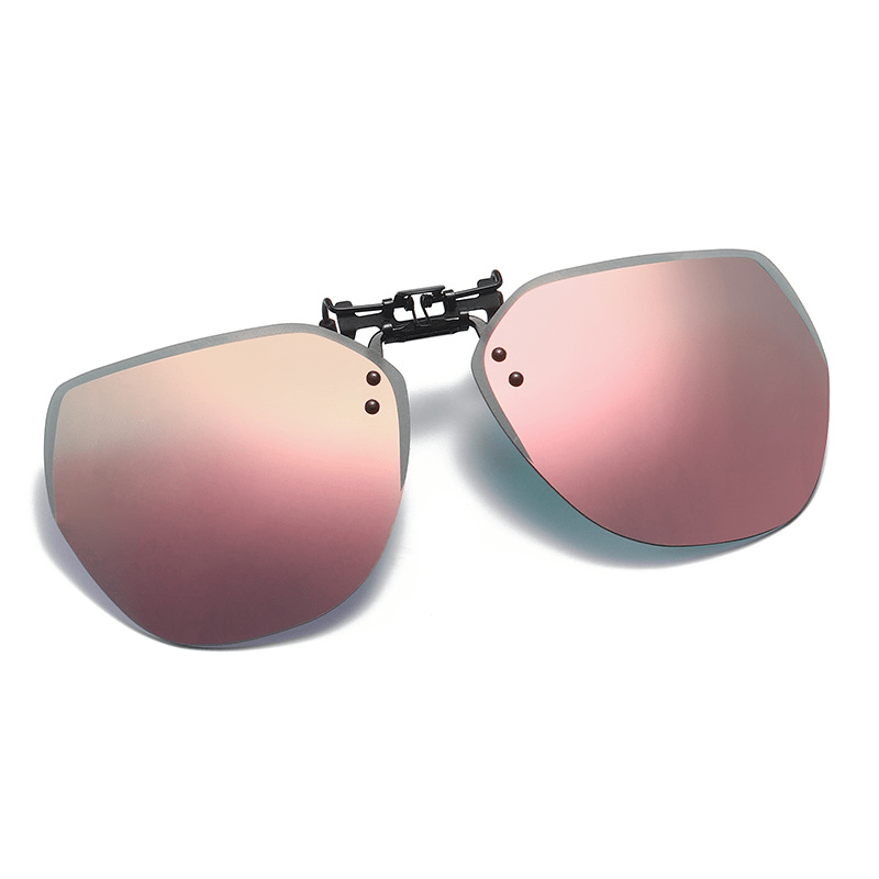 Men's Clip on Polarized Flip Up Sunglasses for Driving