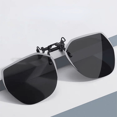 Men's Clip on Polarized Flip Up Sunglasses for Driving
