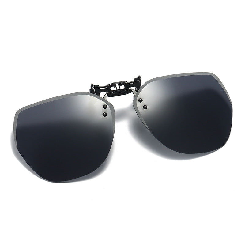 Men's Clip on Polarized Flip Up Sunglasses for Driving