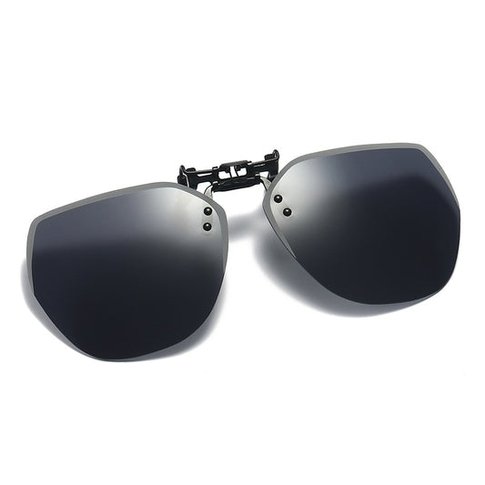Men's Clip on Polarized Flip Up Sunglasses for Driving