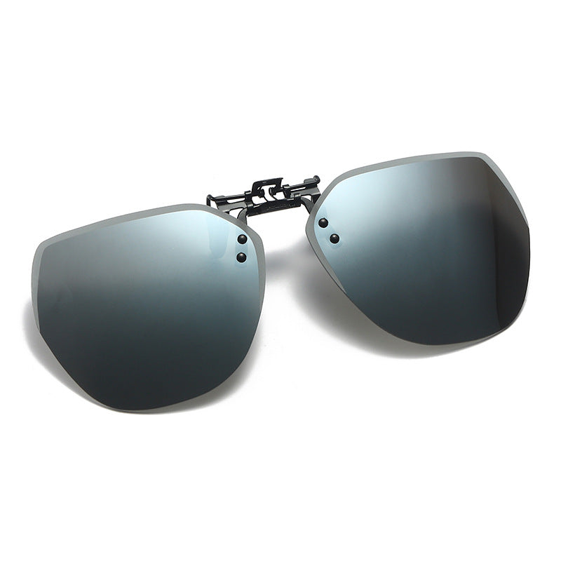 Men's Clip on Polarized Flip Up Sunglasses for Driving