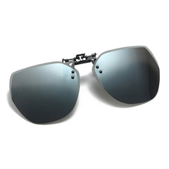 Men's Clip on Polarized Flip Up Sunglasses for Driving