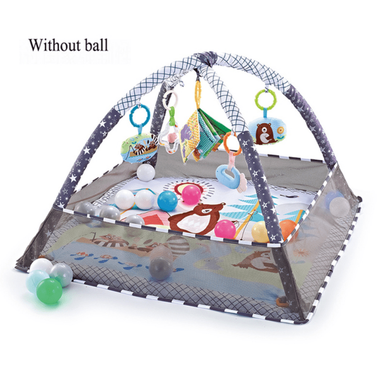 Baby Fitness Frame Crawling Game Pad Educational Mat