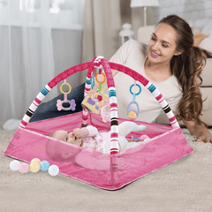 Baby Fitness Frame Crawling Game Pad Educational Mat