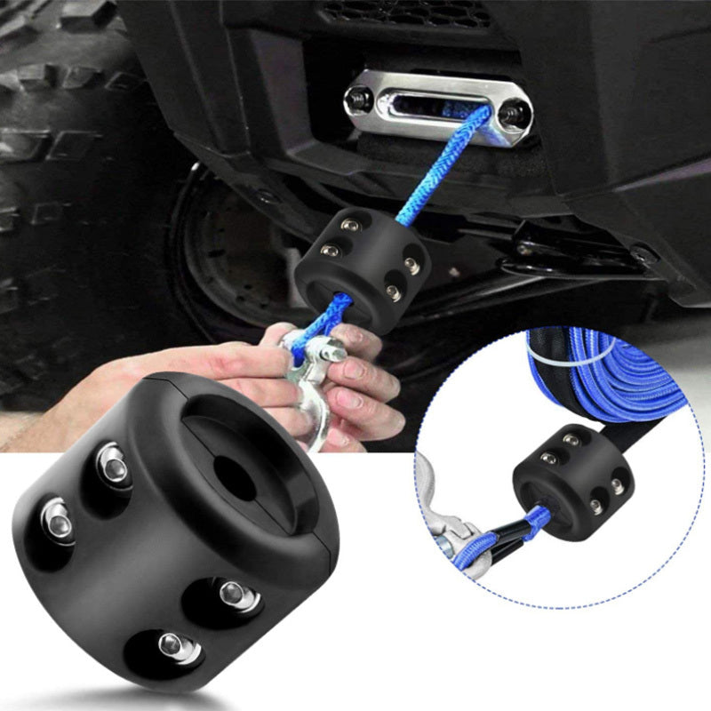 Car Winch Hook Limiter Cable Protector Rubber Plug