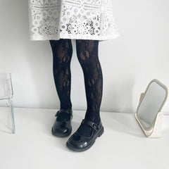 Girls Mesh Lace Pantyhose for Party Performance