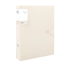 Morandi A4 File Organizer Box Dustproof Document Case 5 File Paper Organizer