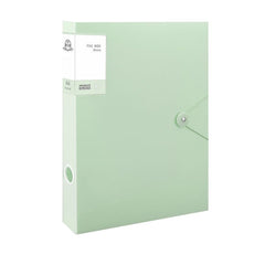 Morandi A4 File Organizer Box Dustproof Document Case 5 File Paper Organizer
