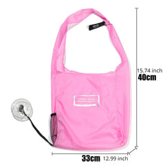 Portable Reusable Shopping Bag Folding Storage Single Shoulder Pack