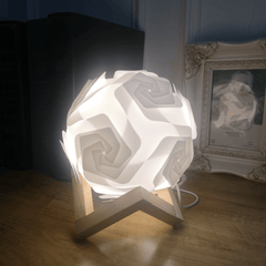 Nordic Moon Lamp Bedside LED Night Light USB Decor Bedroom Table Lamp