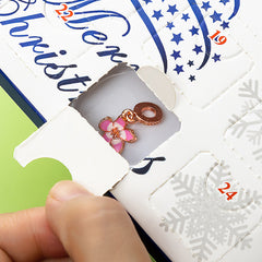 DIY Christmas Surprise Bracelet Making Set Snowflake Bell Bracelet Bead