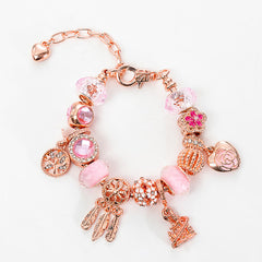 DIY Christmas Surprise Bracelet Making Set Snowflake Bell Bracelet Bead