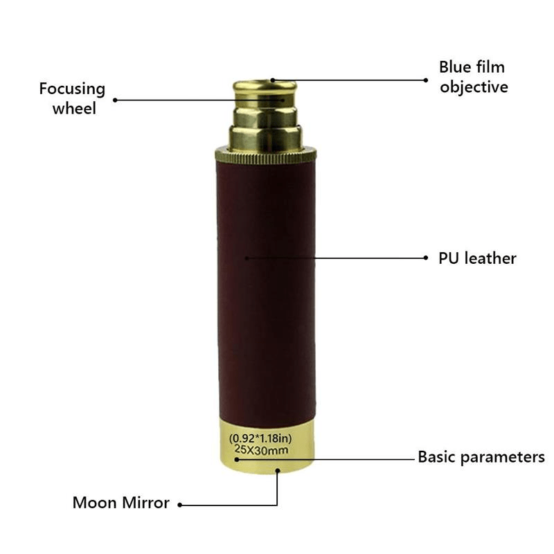 Foldable Monocular Telescope for Traveling Hiking Camping