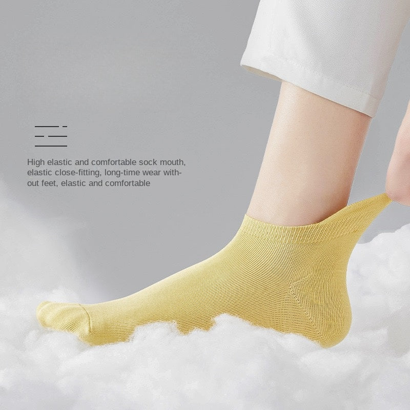 10 Pairs Lightweight Women's Ankle Socks & All-match Stockings