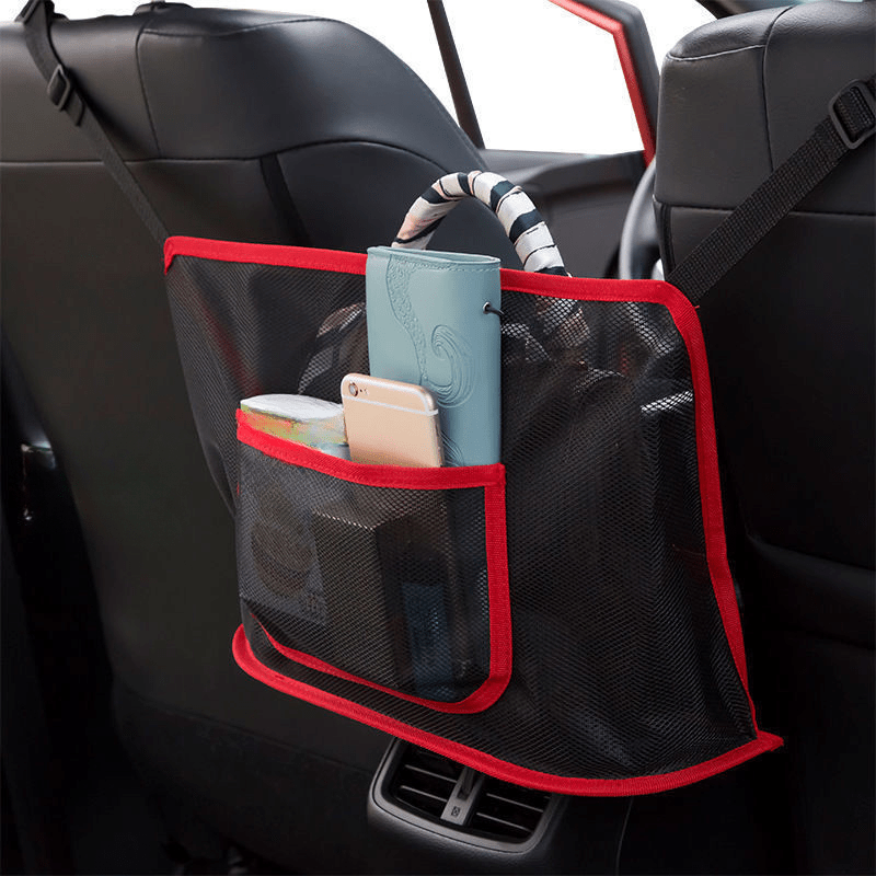 Car Net Pocket Storage Hanging Bag Seat Back Organizer