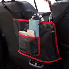 Car Net Pocket Storage Hanging Bag Seat Back Organizer