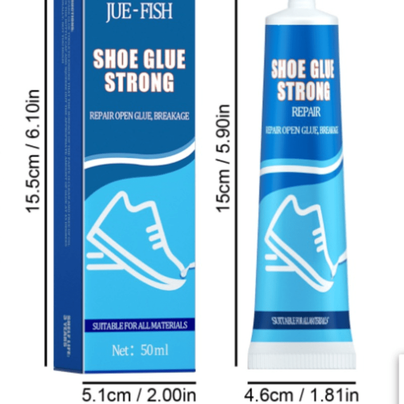JUE FISH Shoe Glue Repairer Athletic Waterproof Strong Shoe Repair Glue