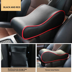 Car Armrest Box Pad Memory Cotton Heightening Central Pad Universal Leather Pad