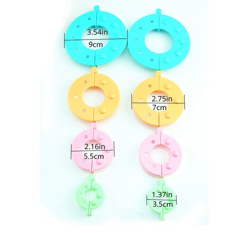 4pcs Knitter Needle Plush Craft Pom Pom Making Tools