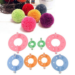 4pcs Knitter Needle Plush Craft Pom Pom Making Tools
