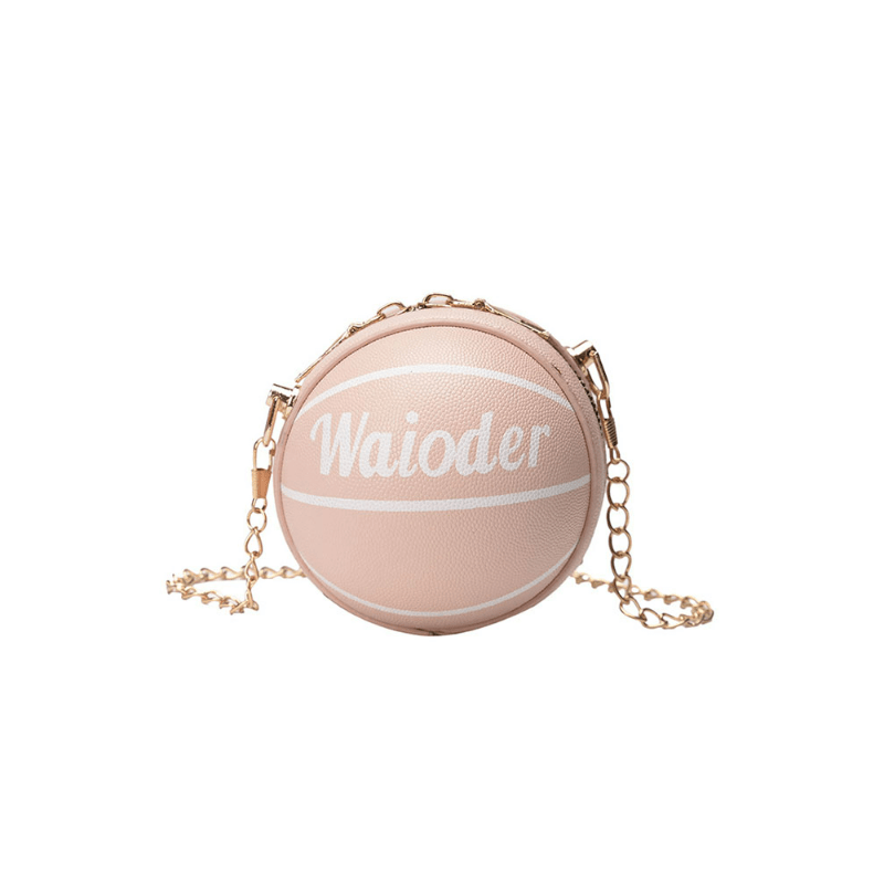 Cartoon Ball Messenger Bag For Girls Outdoor Travel Mini Coin Purse