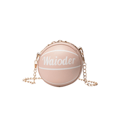Cartoon Ball Messenger Bag For Girls Outdoor Travel Mini Coin Purse