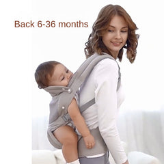 Genius Baby Carrier Front & Rear Dual Purpose Pure Cotton Go Out Baby Holding