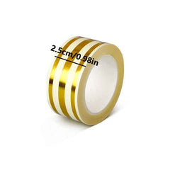 Golden Lines Tape Wall Repair Waterproof Wear Resistant 2.5m