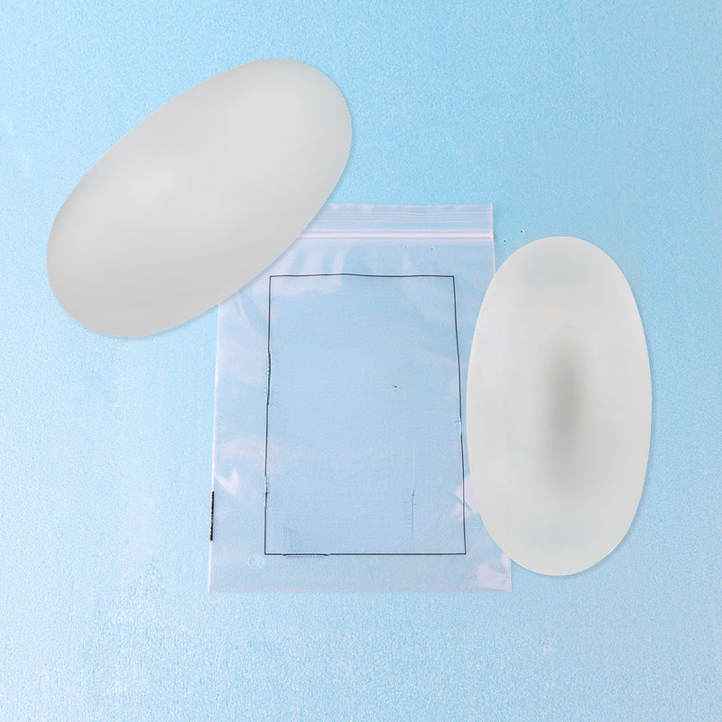Invisible Silicone Shoulder Pads Soft Non Slip Self Adhesive Bra Strap Cushions