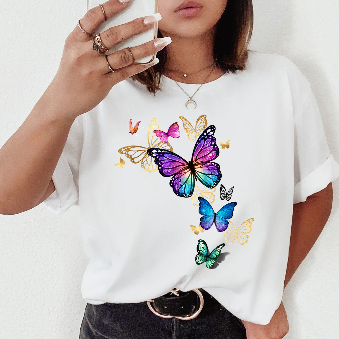 Butterfly Iron On Patch for DIY T-Shirt Decoration