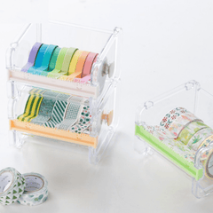 Office Paper Tape Cutter & Storage Box