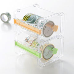 Office Paper Tape Cutter & Storage Box