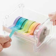 Office Paper Tape Cutter & Storage Box