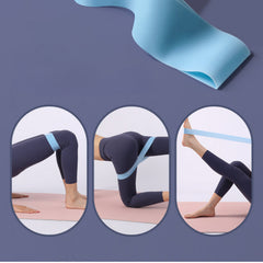 2pc Elastic Resistance Band for Yoga Stretching Training