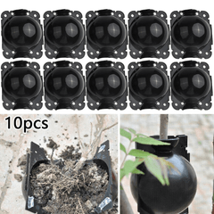 10pcs Plant High Pressure Propagation Box Grafting Rooting Device