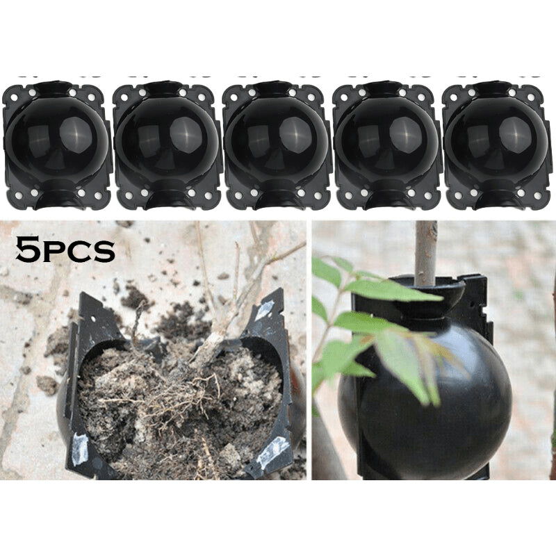 10pcs Plant High Pressure Propagation Box Grafting Rooting Device