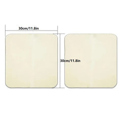 2pcs Chamois Cloth For Car Drying Towel Real Leather Washing Cloth
