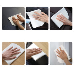 2pcs Chamois Cloth For Car Drying Towel Real Leather Washing Cloth