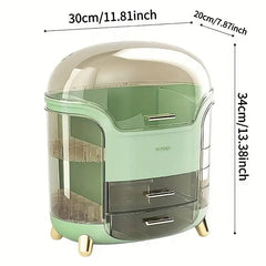 Makeup Organizer Dust Water Proof Cosmetics Storage Display Cases