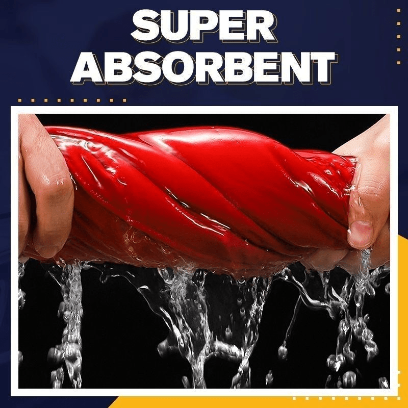 Suede Absorbent Reusable Glass Cleaning Cloth 30CMx30CM