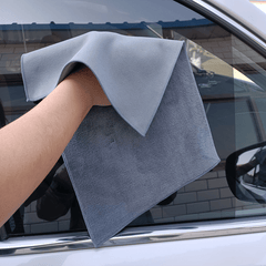 Suede Absorbent Reusable Glass Cleaning Cloth 30CMx30CM