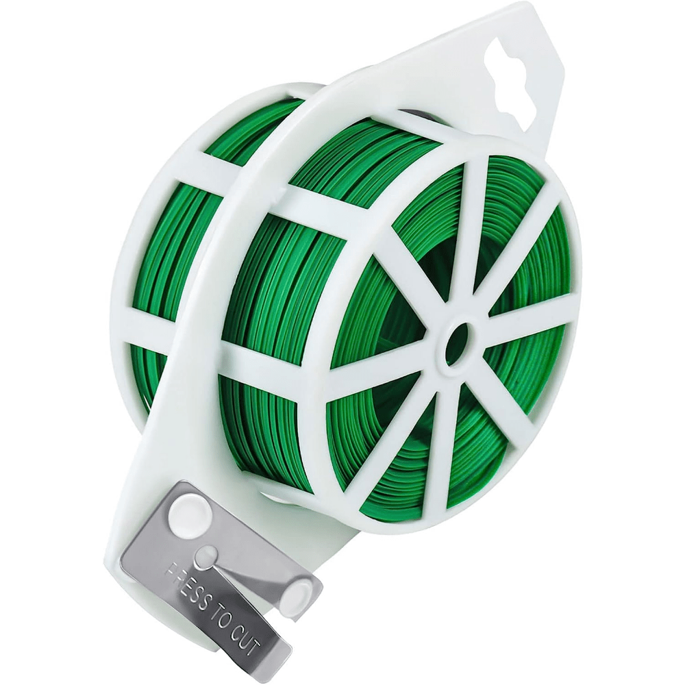 328 Feet Garden Plant Twist Tie With Cutter - Gardening Home Office Decor