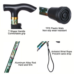 Telescopic Walking Cane for Outdoor Camping & Trekking