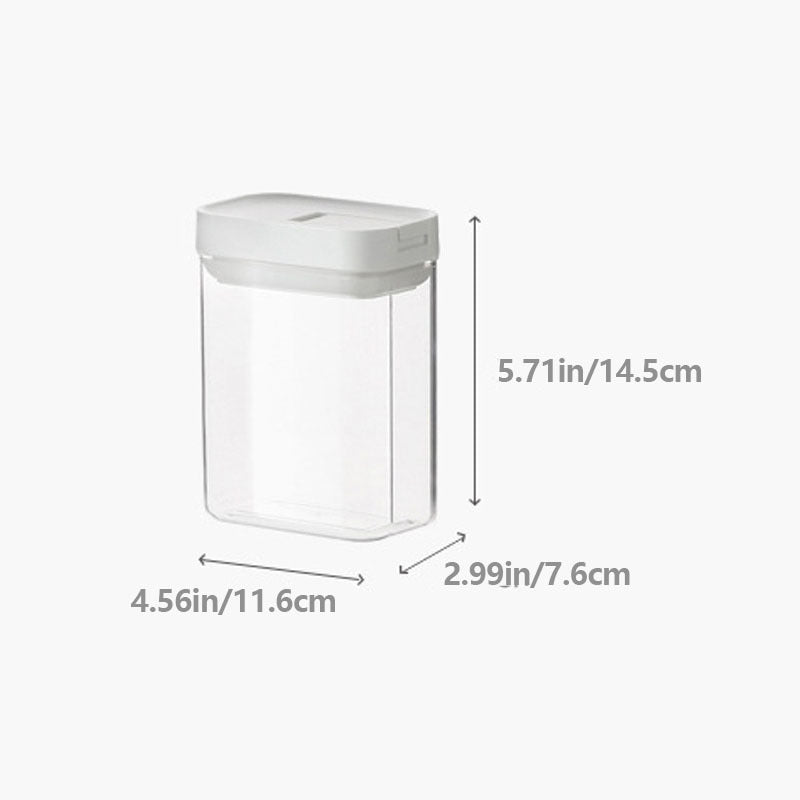 800ml PET Sealed Jar for Grain Storage Moisture-proof
