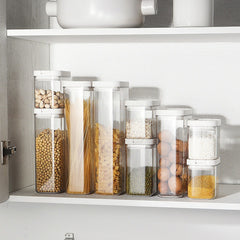 800ml PET Sealed Jar for Grain Storage Moisture-proof