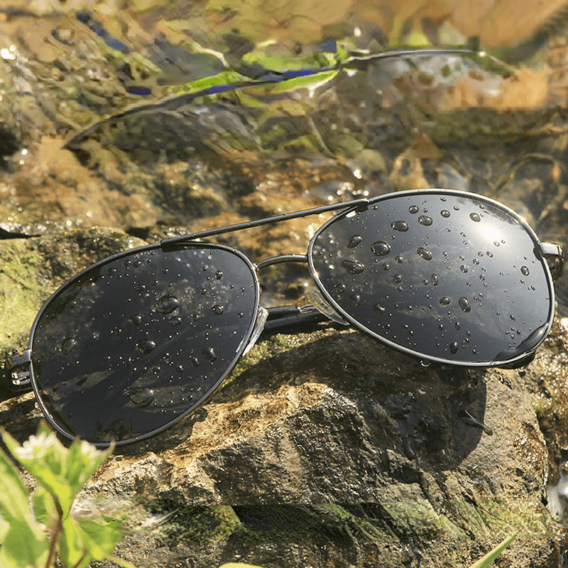 Men's Polarized Sunglasses UV 400 Protection Night Changing Glasses