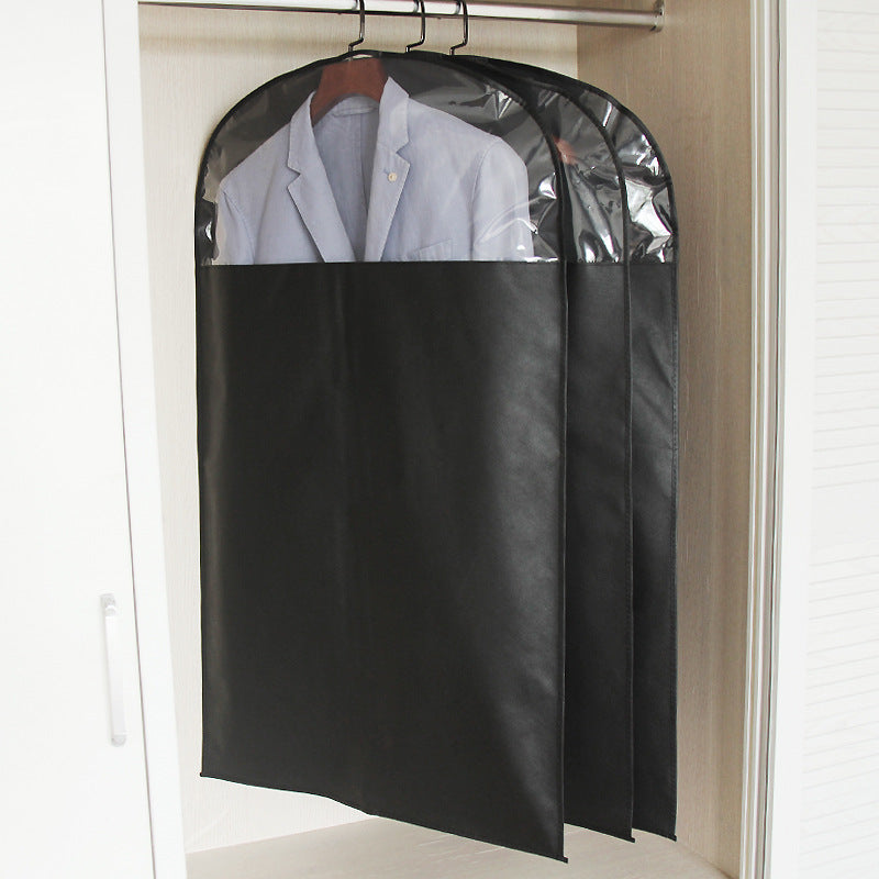 Minimalist Breathable Dust Cover Clothes Storage Bag With Visible Windows