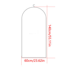 Minimalist Breathable Dust Cover Clothes Storage Bag With Visible Windows