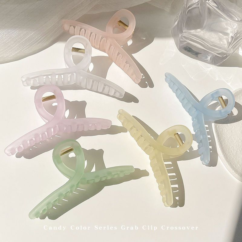 Large Hair Clips Claw Clips Ponytail Buckle Hair Accessories For Girls
