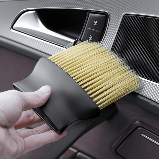 Car Detailing Brush Long Hair Wide Handle Auto Interior Dust Removal